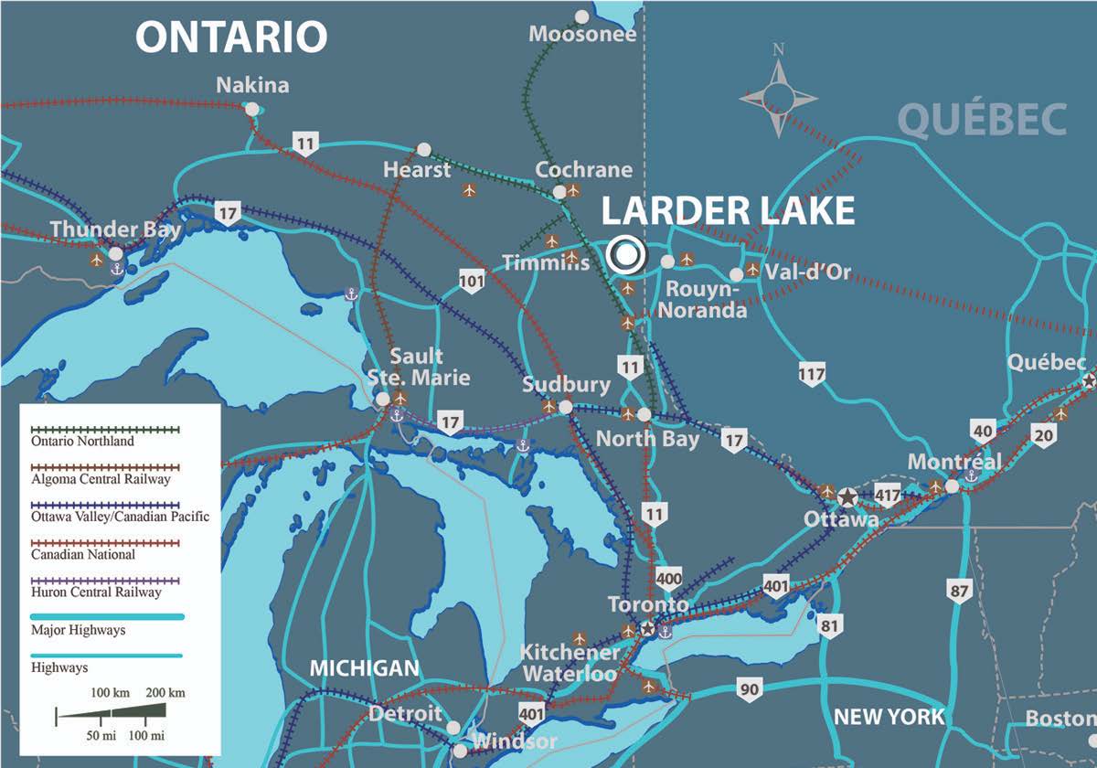 About Larder Lake The Township of Larder Lake, Ontario